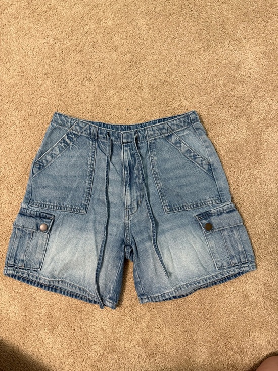 Arizona Jean Company Pants - Arizona Jean Company Light Blue Denim Cargo Shorts